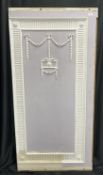 R.M.S. MAURETANIA: First-Class decorative panels with Louis XVI style mouldings in relief with