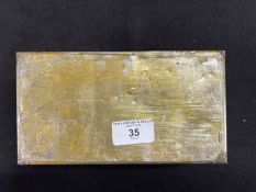 R.M.S. QUEEN MARY: Lifeboat emergency ration tin. NB. This is identical to the Queen Mary ration