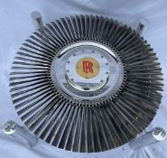 AIRCRAFT/TRANSPORT: A Pegasus jet engine fan from a Harrier jump jet fighter/bomber made by Rolls