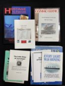 R.M.S. TITANIC: Collection of reference volumes to include, The Hickmans of Fritham, Every Light was