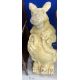 Gardenalia: Mid 20th cent. Pair of reconstituted mythical beasts. Height 28ins. - Image 2 of 3