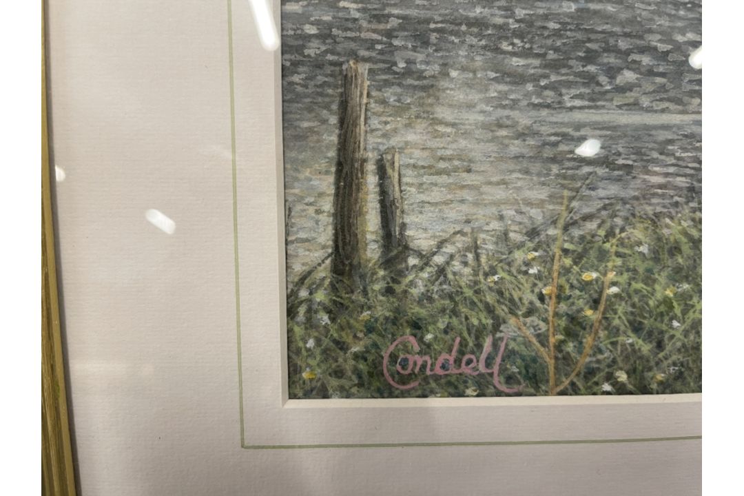 The Mavis and John Wareham Collection: Jim Condell (1918-2009) Wiltshire Art: Late 20th cent. - Image 2 of 6