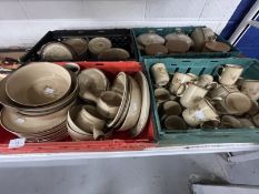 The Mavis and John Wareham Collection: 20th cent. Ceramics: Denby Coloroll, stoneware, mugs x 23,