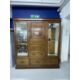 20th cent. Arts and Crafts mahogany, mirror fronted wardrobe by John Taylor & Son of Edinburgh, - Image 1 of 3