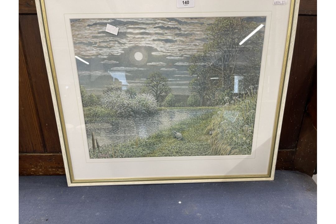 The Mavis and John Wareham Collection: Jim Condell (1918-2009) Wiltshire Art: Late 20th cent. - Image 1 of 6