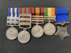 Medals: 19th cent. Medal group to Captain Francis de S. Shortt Royal Scots Fusiliers Egypt 1882