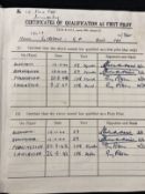Military: Reproduction copy of the flying logbook of Wing Commander G.P. Gibson, starting 15th