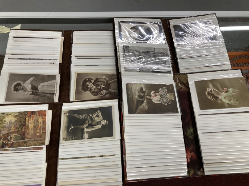 Postcards: Albums of British beauties, film and stage stars, London scenes and seaside humorous. ( - Image 2 of 5