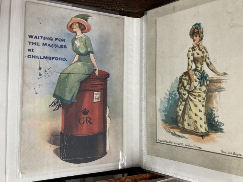 Postcards: Albums of British beauties, film and stage stars, London scenes and seaside humorous. ( - Image 3 of 5