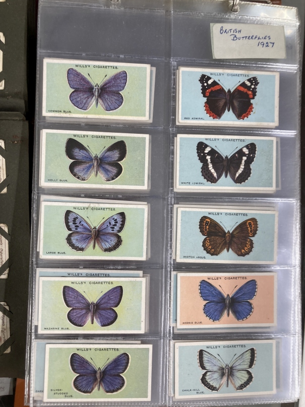 Cigarette Cards: Album containing twelve complete sets including Wills British Butterflies, plus - Image 3 of 5