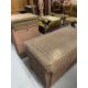 20th cent. Lloyd Loom bathroom unit with a glass top above a drawer and fall front, approx. 28ins. x - Image 1 of 2