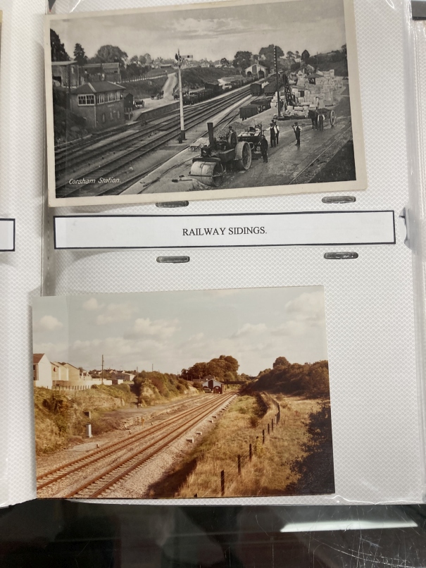 Postcards: Corsham, Wiltshire, a number of postcards, facsimiles and early photographs each with a - Image 4 of 5