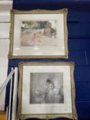 Limited Edition Prints: 20th cent. Sir William Russell Flint (1880-1969) 136/675 WRF blind stamp,