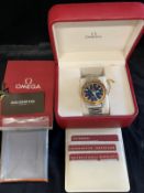 Watches: An Omega Seamaster Professional Co-Axial Chronometer watch 600m 43mm 'Planet Ocean' with