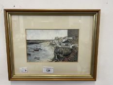 Agathe Sorel (1935-2020): Limited edition etching 8/50 titled 'Saule Pleureur', signed and dated