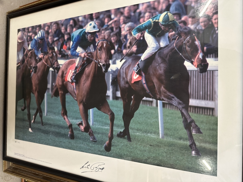 Prints: Large selection of horse racing limited edition prints includes "Lester Piggott" tribute " - Image 5 of 6