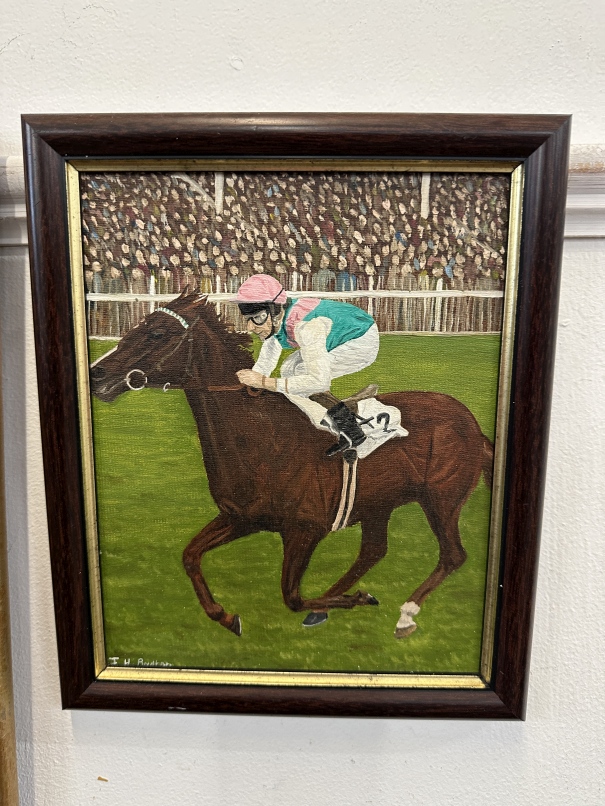 Paintings/Prints: 19th cent. and early 20th cent. Scenes of Country pursuits on horseback. Plus 3 - Image 4 of 5