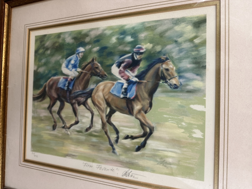 Prints: Large selection of horse racing limited edition prints includes "Lester Piggott" tribute " - Image 3 of 6