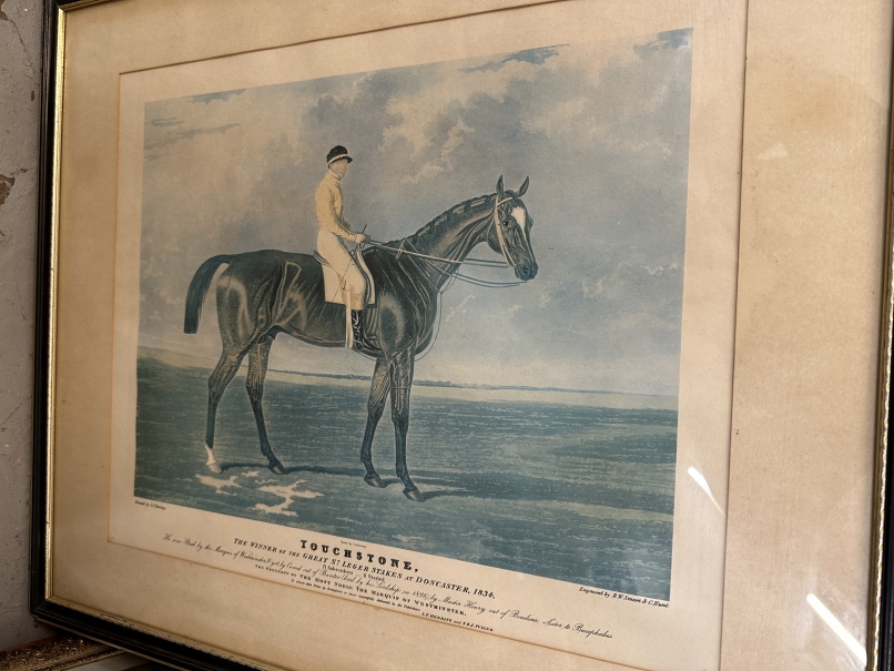 Prints: Horse related including famous St Ledger, Grand National Derby winners. (21) All framed - Image 4 of 5