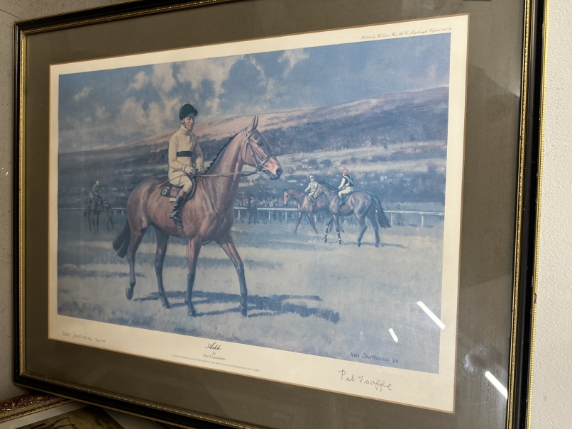 Prints: Horse related including famous St Ledger, Grand National Derby winners. (21) All framed - Image 5 of 5