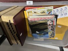 Stamps: Large collection of World stamps mainly mid 20th century many mint. Seven albums plus loose.