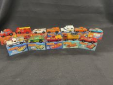 Toys: The Thomas Ringe Collection. Diecast model vehicles Matchbox 75 New Issue, 12 models in