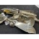 Hallmarked Silver: Assorted items of flatware and condiments, plus items of silver plated flatware. - Image 2 of 3