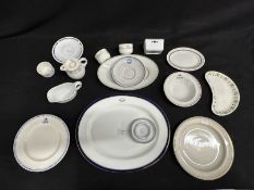 OCEAN LINER: Mixed collection of liner ceramics to include Union Castle, British Commonwealth,