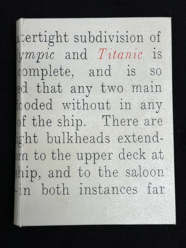 R.M.S. TITANIC: Rare soft bound edition of The Olympic/Titanic souvenir number of The Shipbuilder. - Image 3 of 4