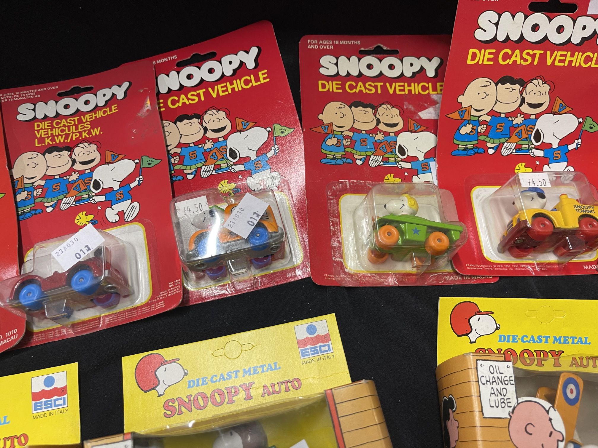 Peanuts and Snoopy collectable diecast vehicles to include ESCI Snoopy's Garage Jeep, Beetle, - Image 6 of 7