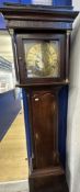 18th cent. Oak longcase 8 day clock by Thomas Woodruff (1767-1801) of Salop (Shrewsbury), England.