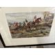 Hunting Engravings/Prints: Riding to Hounds, Point to Point, Cross-Country, etc. (10) - Image 2 of 3