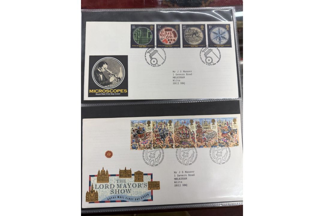 GB, USA and Canada first day and commemorative covers, two albums of GB covers 1980-1994, two albums - Image 3 of 3
