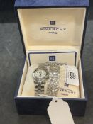 Watches: Ladies Givenchy with a round dial and a Carevelle with an oval dial. (2)