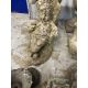 Gardenalia: Reconstituted stone three garden gnomes, a boot, moles (5 in total) - Image 2 of 2