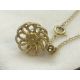 Jewellery: 9ct gold chain (18ins) with a pearl pendant attached, size of cultured pearl 7mm. - Image 3 of 3