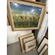 A selection of watercolours including coastal scenes, rural pasttimes, woodland and still life. Plus - Image 5 of 5