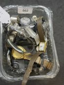 Watches: Collection of ladies and gentlemen's wristwatches, five gentlemen's to include Oris etc