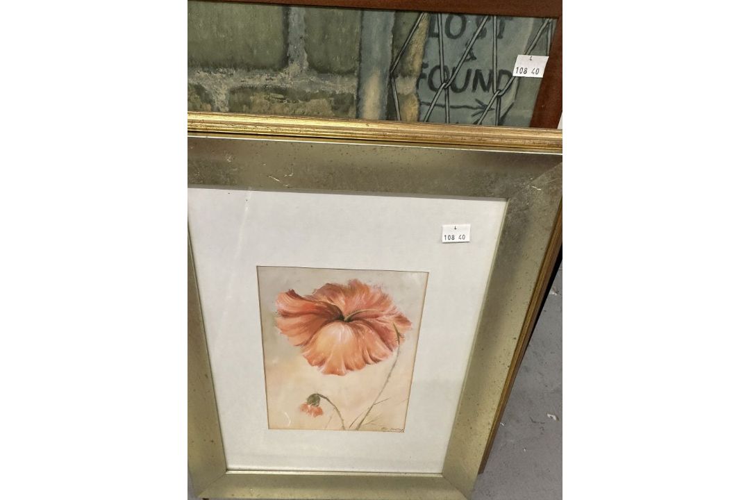Watercolours and pencil drawings, various artists including Witendlath Path by Bill Lawrence, - Image 2 of 2