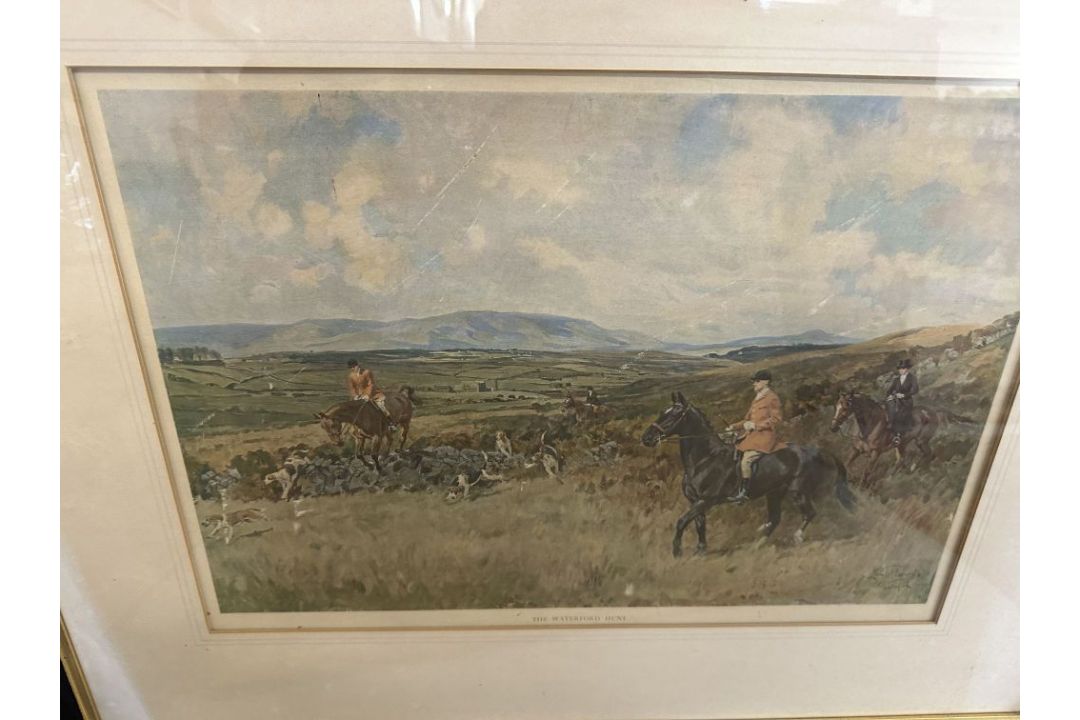 A selection of watercolours including coastal scenes, rural pasttimes, woodland and still life. Plus - Image 4 of 5