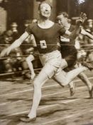 Photographs: Album of athletic events after WWI up to the 1950s, includes D.G.A. Lowe,