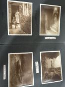 Photographs:19th cent. Studio Carte-de-Visite in lockable leather albums, plus two other albums,