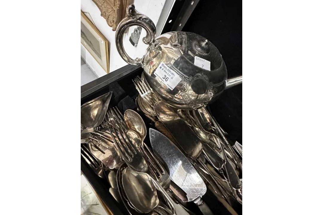 White Metal & Platedware: - Image 3 of 4