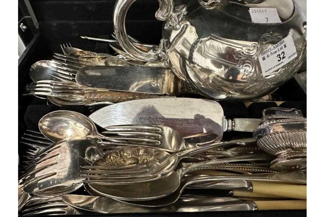 White Metal & Platedware: - Image 2 of 4