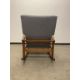 DWR Risom Rocker Chair Walnut / Heather - Image 4 of 7