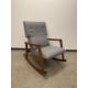 DWR Risom Rocker Chair Walnut / Heather - Image 1 of 7