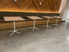 (4qty) Andreu World Podium Café Tables.