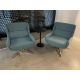 (2qty) Naughtone Hush Low Lounge Chair Sapphire - Image 1 of 7