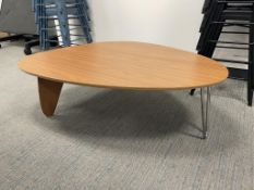 Herman Miller Noguchi Rudder Coffee Table, Brown