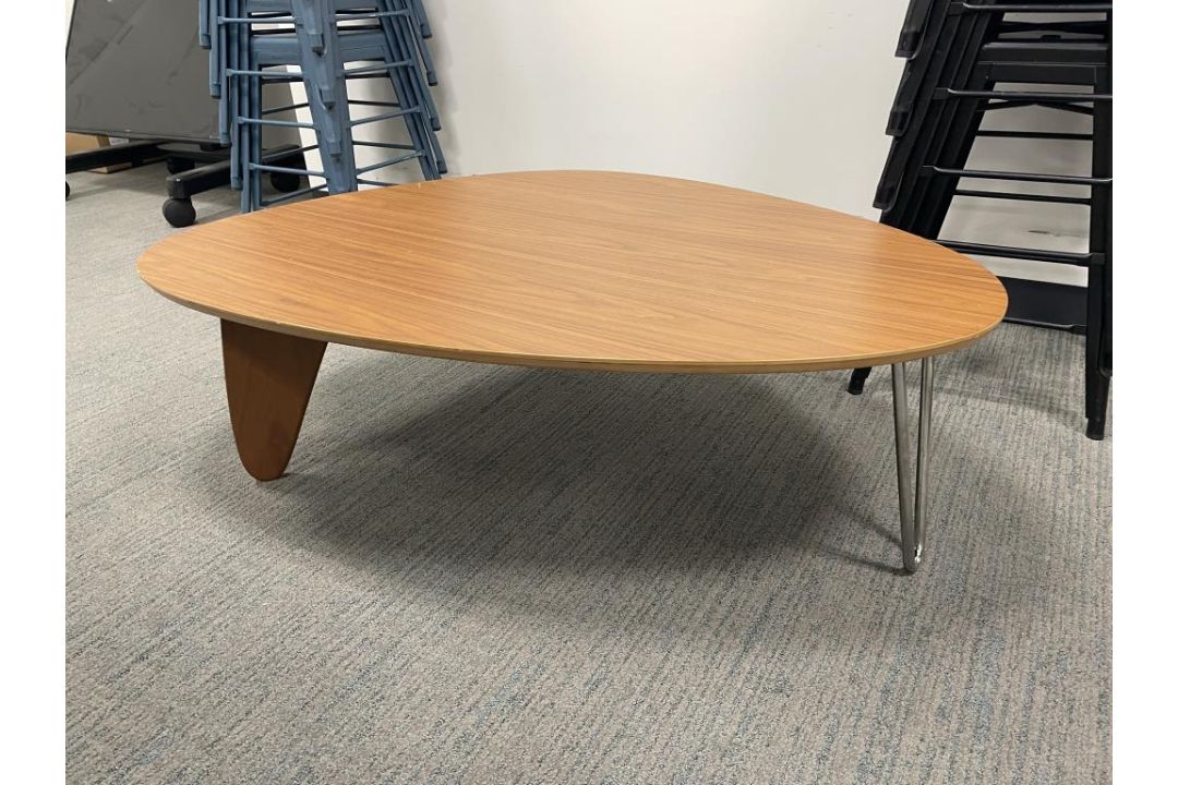 Herman Miller Noguchi Rudder Coffee Table, Brown - Image 1 of 5